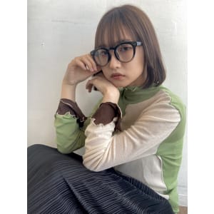 切りっぱなしボブ