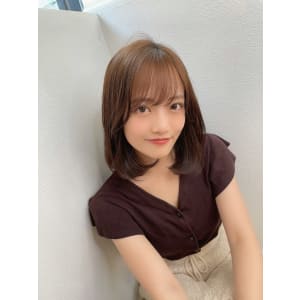 アフロート上田の似合わせカット小顔くびれヘア#アースカラー
