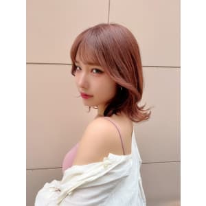韓国　くびれヘア　サイドバング
