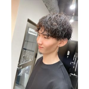 ツイストスパイラルパーマ☆メンズカット☆ツーブロック