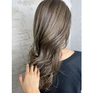 白髪ぼかしハイライト20代30代40代￥15400
