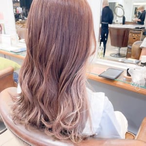 王道ミルクティーベージュ インナーカラー【横浜】