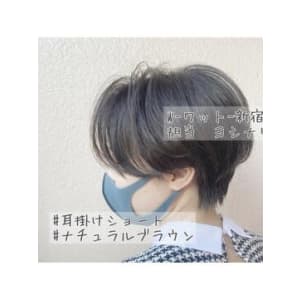 W-ワット-原宿店*耳掛けショート×ナチュラル - W(ワット)原宿店【ワットハラジュク】掲載中