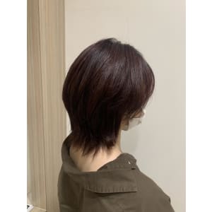 【MICHI refre店　佐藤彩】ウルフカット