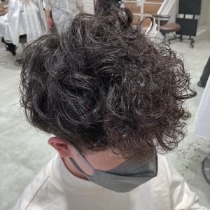 三軒茶屋_メンズ_メンズカット_パーマ_マッシュ_スパイラル