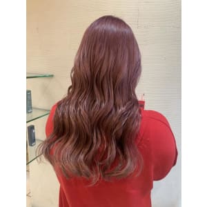 【MICHI refre店　佐藤彩】ベリーピンク