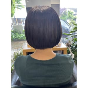 小顔カット_ナチュラルボブ