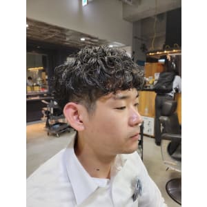 メンズパーマスタイル