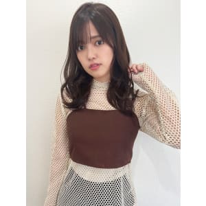 【山田】ロングレイヤーことりベージュ無造作カールy322