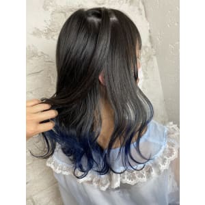 インナーブルーグラデーション/20代30代￥14850