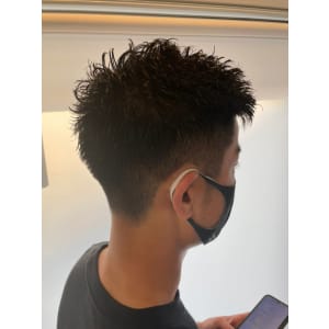 フェードカット×束感ヘア - MEN'S SALON alfRed 瑞穂店【メンズサロン アルフレッド ミズホテン】掲載中