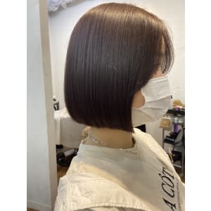 切りっぱなしボブ