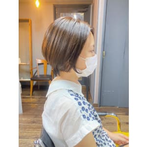 【大人可愛い ショートボブ ボブ 恵比寿】 - hair&make egerie【ヘアアンドメイクエジェリ】掲載中