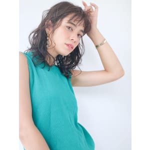 美白効果！抜群！ブルーアッシュ