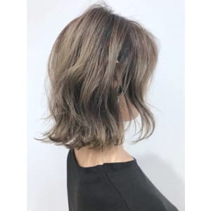 ひし形◎透明感◎ 30代40代◎ヴェールウェーブブルージュ