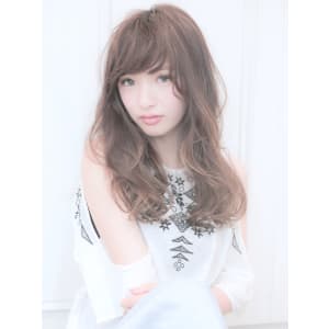 大人気、無敵のモテ髪ゆるふわロング