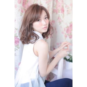 ラフでフェミニンな透明感溢れるミディー♪