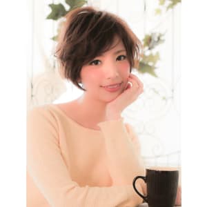 大人可愛いエアリーショート