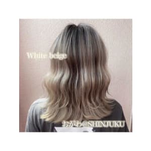 【＊White beige＊】W-ワット-原宿店