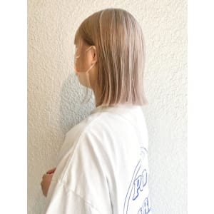 【Reir下北沢】*ミディボブ+ミルクティーベージュ*