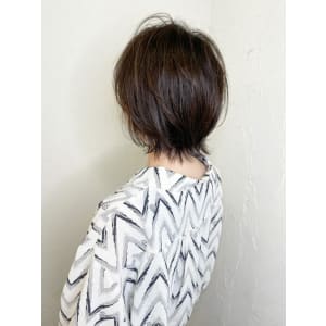 【Reir下北沢】*フレンチカジュアルショート+チャコール*