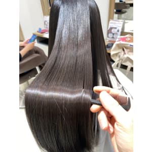 三軒茶屋_ストレート_髪質改善_トリートメント_セミロング