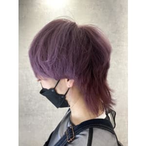ラベンダーパープルくびれウルフ