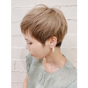 大人可愛い◎小顔ベリーショート - atelier mim【アトリエミム】掲載中