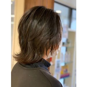 前上がり/40代50代60代/外ハネ/レイヤーカット/くびれ - QUALIS 上福岡店【クオリスカミフクオカテン】掲載中