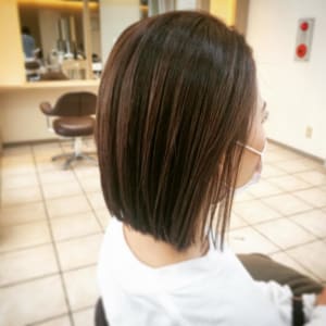 【MICHI refre店　佐藤彩】髪質改善ストレートoh