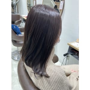 三軒茶屋_レディース_ラベンダーベージュ_モテ_愛され_小顔
