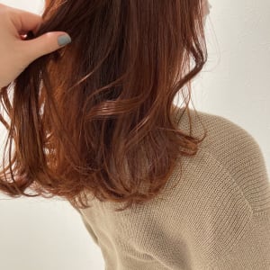 三軒茶屋_レディース_ミディアム_アプリコット_オレンジ_