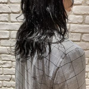 三軒茶屋_レディース_ブラック_黒髪_レイヤー_ブラック_