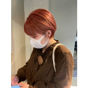 monso × ピンクオレンジ