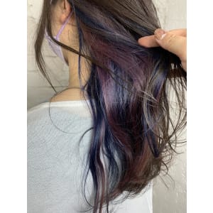 ブルーパープルインナー10代20代11000円