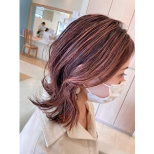 ハイライトカラー【ヘアーメイクアージュ】