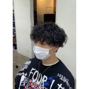 ツイスパマッシュ/メンズパーマ/夏髪/￥11880
