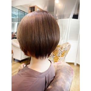 西梅田/ボブ/グレーベージュ/白髪ぼかし【Attirer飯田 - Hair salon Attirer【アティリー】掲載中