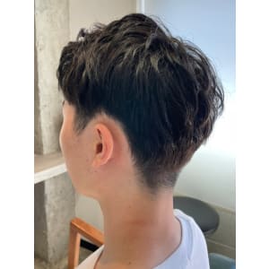 アップバング×ツーブロック - MEN'S SALON alfRed 瑞穂店【メンズサロン アルフレッド ミズホテン】掲載中