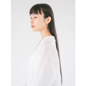 三軒茶屋_レディース_ストレート_黒髪_トリートメント_小顔