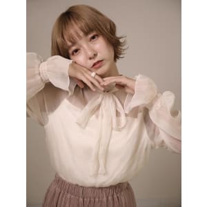#美髪 #ホワイトグレージュ  #こなれミディ