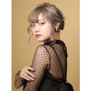 #美髪 #ホワイトグレージュ  #ヘアアレンジ