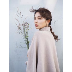 ロングヘア簡単アレンジ