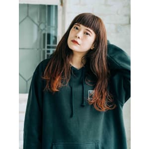 遊び心の裾カラー