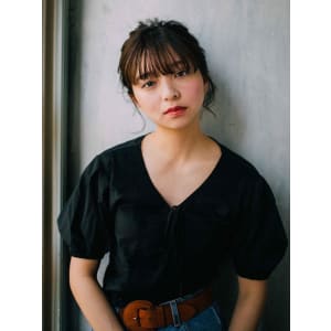 清楚にお呼ばれシニヨン
