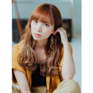オルチャン風カッパーオレンジ