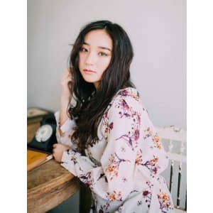 波ウェーブセミロング