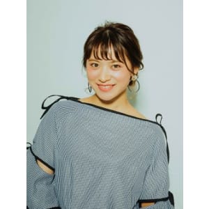 お呼ばれアップスタイル