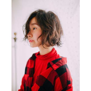 セクシーニュアンスウエーブボブ