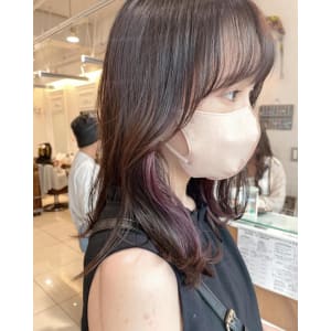顔まわりレイヤー　イヤリングカラー＊